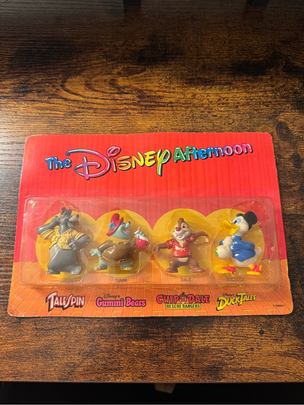 Vintage 1991 The Disney Afternoon Toy Figures Set